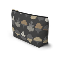Frond Accessory Pouch w T-bottom in Black